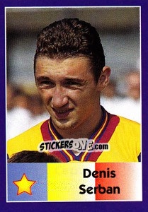 Sticker Denis Serban - World Cup 1998 - Diamond