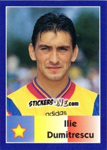 Sticker Ilie Dumitrescu - World Cup 1998 - Diamond