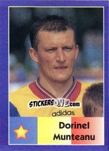 Sticker Dorinel Munteanu - World Cup 1998 - Diamond