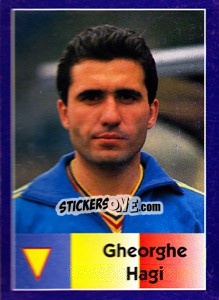 Sticker Gheorghe Hagi - World Cup 1998 - Diamond