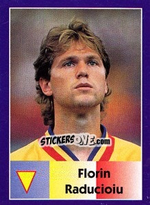 Cromo Florin Raducioiu - World Cup 1998 - Diamond