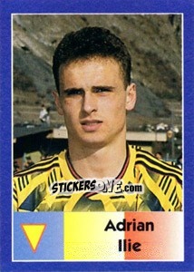 Cromo Adrian Ilie - World Cup 1998 - Diamond