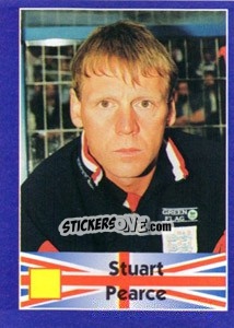 Sticker Stuart Pearce - World Cup 1998 - Diamond