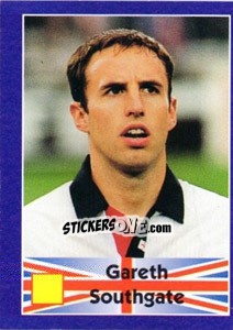 Sticker Gareth Southgate - World Cup 1998 - Diamond
