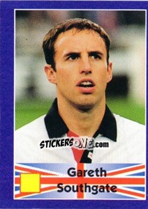 Cromo Gareth Southgate - World Cup 1998 - Diamond