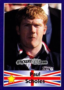 Sticker Paul Scholes - World Cup 1998 n. 429 - Diamond