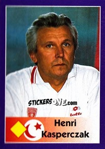 Sticker Henri Kasperczak - World Cup 1998 - Diamond