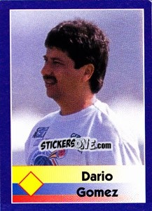 Sticker Dario Gomez - World Cup 1998 - Diamond
