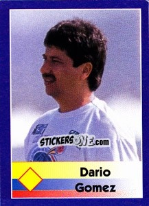 Sticker Dario Gomez - World Cup 1998 n. 454 - Diamond