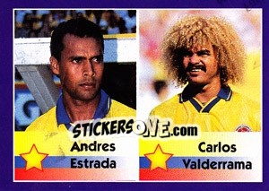 Figurina Andres Estrada / Carlos Valderrama