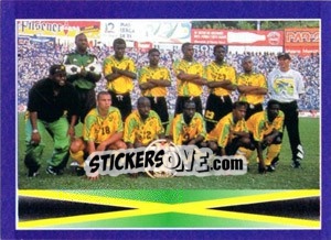 Sticker Jamaica - World Cup 1998 - Diamond