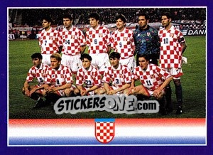 Sticker Croatia - World Cup 1998 - Diamond