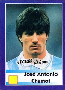 Cromo Jose Antonio Chamot - World Cup 1998 - Diamond