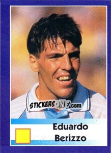 Cromo Eduardo Berizzo - World Cup 1998 - Diamond