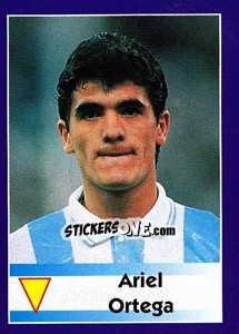 Sticker Ariel Ortega - World Cup 1998 - Diamond