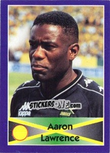 Sticker Aaron Lawrence - World Cup 1998 - Diamond