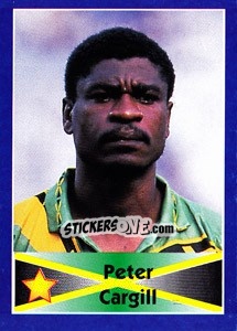 Sticker Peter Cargill - World Cup 1998 - Diamond