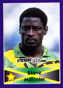 Sticker Steve Malcolm - World Cup 1998 - Diamond