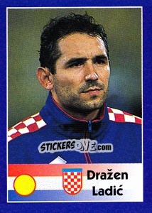Sticker Dražen Ladic - World Cup 1998 - Diamond