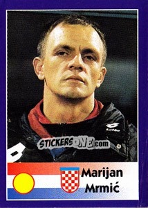 Sticker Marijan Mrmic - World Cup 1998 - Diamond