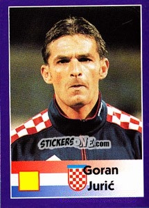 Sticker Goran Juric - World Cup 1998 - Diamond