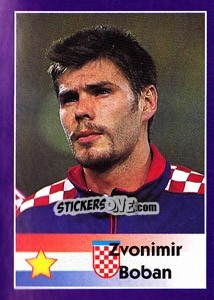 Sticker Zvonimir Boban - World Cup 1998 n. 511 - Diamond