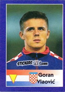 Sticker Goran Vlaovic - World Cup 1998 - Diamond