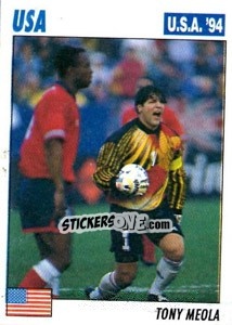 Sticker Tony Meola - Italy World Cup USA 1994 - Sl