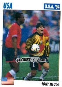 Sticker Tony Meola - Italy World Cup USA 1994 n. 2 - Sl