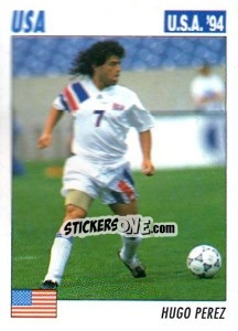 Sticker Hugo Perez - Italy World Cup USA 1994 - Sl