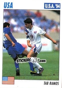 Sticker Tab Ramos - Italy World Cup USA 1994 n. 14 - Sl