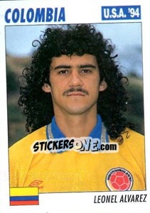 Sticker Lionel Alvarez - Italy World Cup USA 1994 - Sl