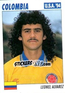 Sticker Lionel Alvarez - Italy World Cup USA 1994 n. 47 - Sl