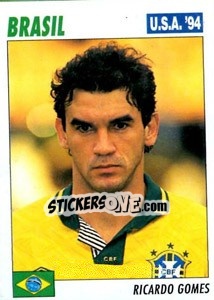 Cromo Ricardo Gomes - Italy World Cup USA 1994 - Sl