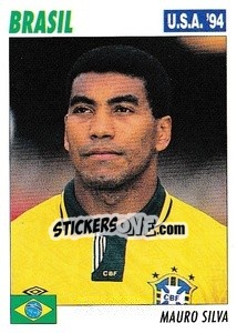 Sticker Mauro Silva - Italy World Cup USA 1994 - Sl