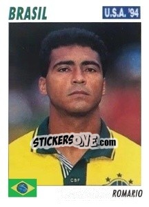Sticker Romario - Italy World Cup USA 1994 n. 91 - Sl