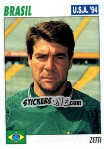 Sticker Zetti - Italy World Cup USA 1994 - Sl