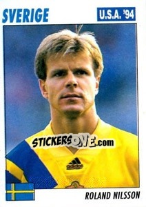 Figurina Roland Nilsson - Italy World Cup USA 1994 - Sl