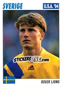 Sticker Roger Ljung - Italy World Cup USA 1994 - Sl