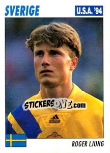 Figurina Roger Ljung - Italy World Cup USA 1994 n. 99 - Sl