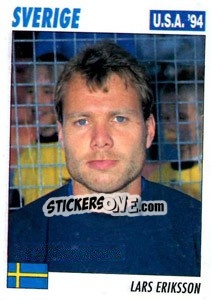 Sticker Lars Eriksson - Italy World Cup USA 1994 - Sl