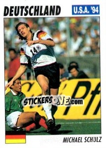 Sticker Michael Schulz - Italy World Cup USA 1994 - Sl