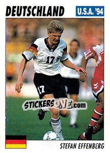 Sticker Stefan Effenberg - Italy World Cup USA 1994 - Sl