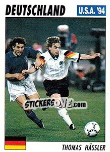 Sticker Thomas Hassler - Italy World Cup USA 1994 n. 143 - Sl