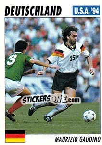 Sticker Maurizio Gaudino - Italy World Cup USA 1994 - Sl