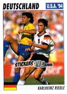 Sticker Karlheinz Riedle - Italy World Cup USA 1994 - Sl