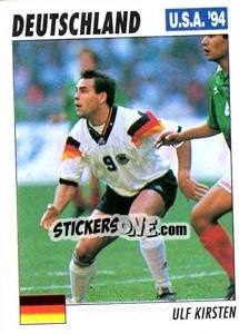 Figurina Ulf Kirsten - Italy World Cup USA 1994 - Sl