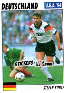 Sticker Stefan Kuntz - Italy World Cup USA 1994 - Sl