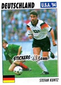 Sticker Stefan Kuntz - Italy World Cup USA 1994 n. 149 - Sl