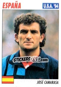 Sticker Jose Camarasa - Italy World Cup USA 1994 n. 154 - Sl